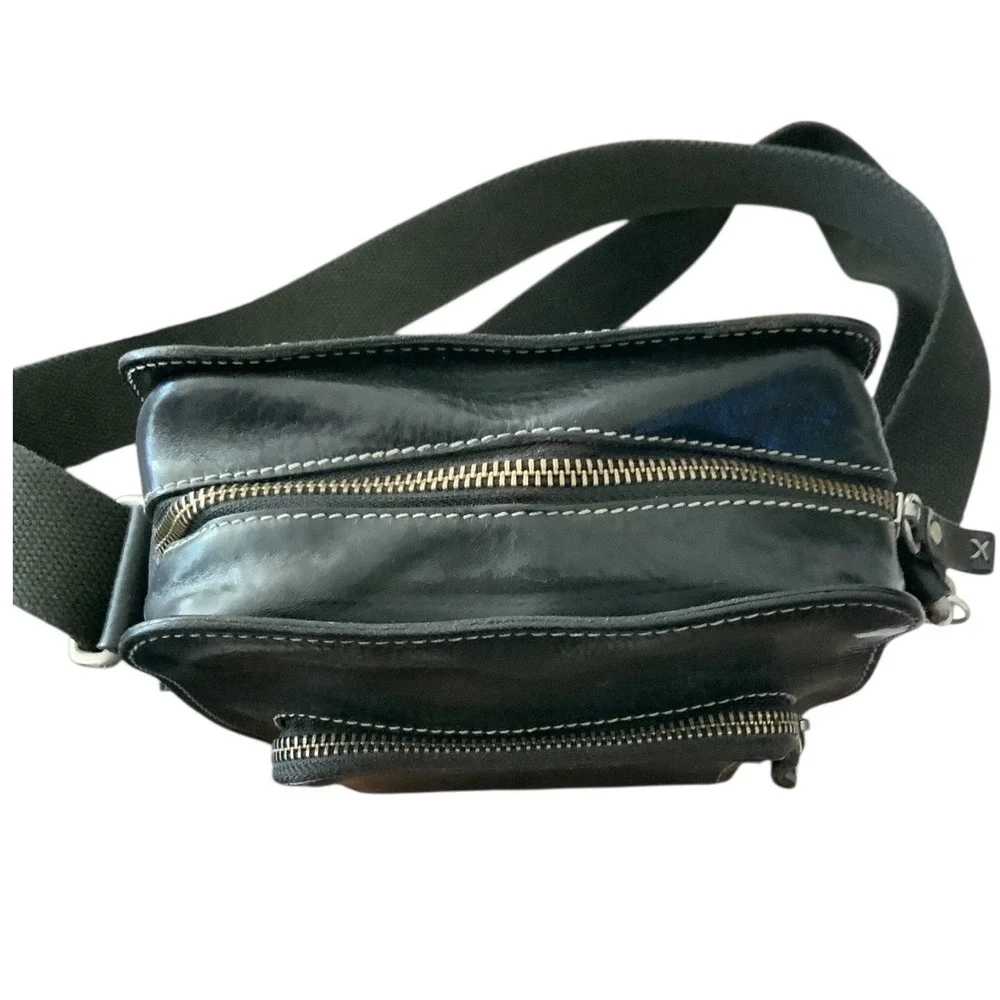 Gordon Rush, Italian Leather, Unisex Crossbody‎ Bag